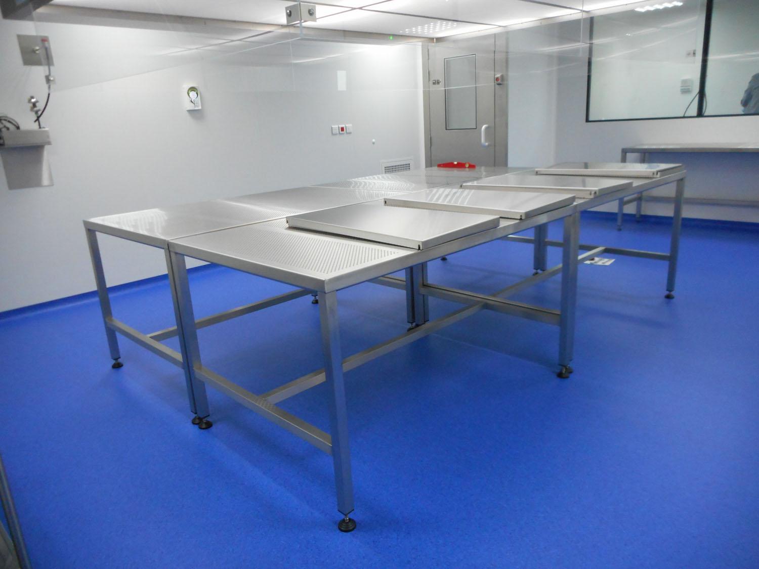 table laboratoire inox